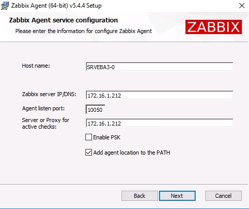 Zabbix Client