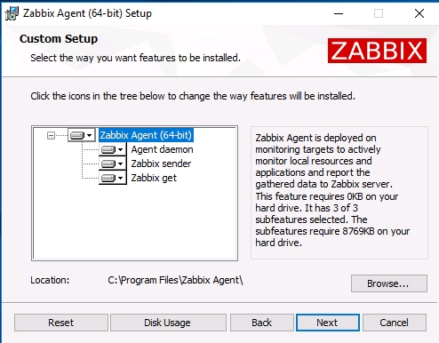 Zabbix Client