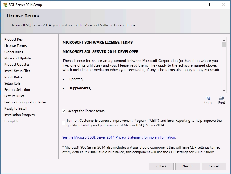 SQL 2014