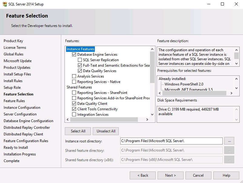 SQL 2014