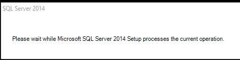 SQL 2014 sp3