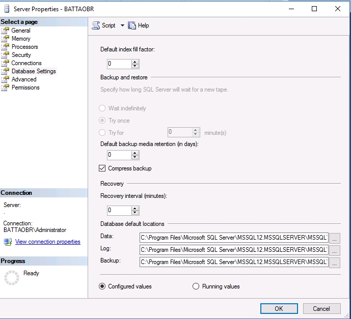 SQL 2014 CONFIGURACION FINAL