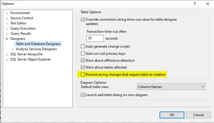 Base de Datos MSSQL